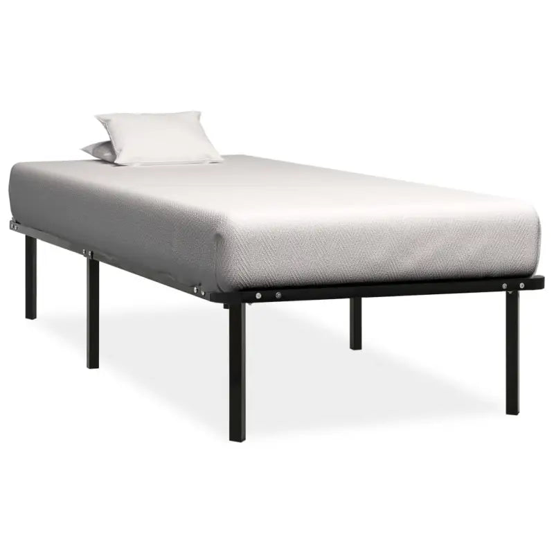Metaalbedframe met lattenbodem voor een klassieke slaapkamerstijl - 90 x 200 cm - Bedden & bedframes