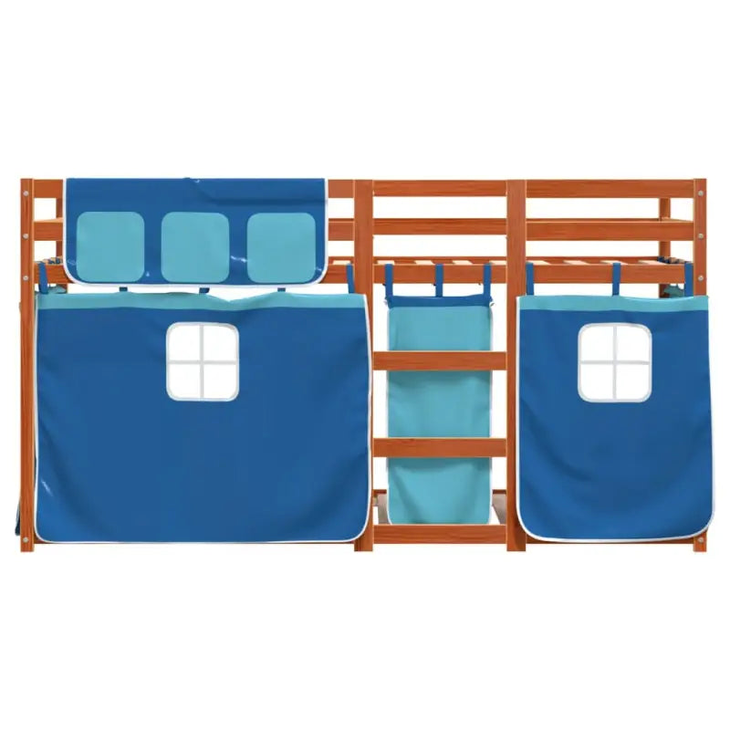Metalen stapelbed van massief grenenhout voor een compacte kamer - Bedden & bedframes