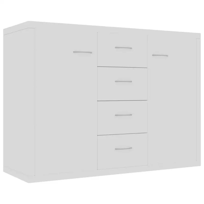 Minimalistisch bewerkt hout dressoir met opbergruimte en decoratieve uitstraling - Dressoirs & buffetkasten