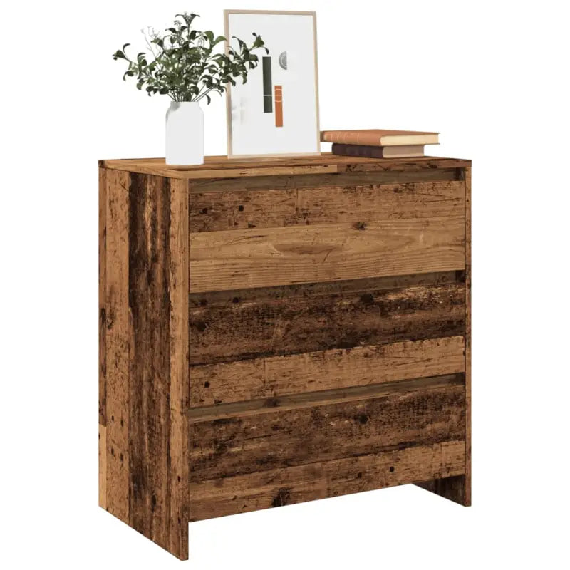 Minimalistisch dressoir van bewerkt hout met praktische opbergruimte - Oud hout / 1 - Dressoirs & buffetkasten