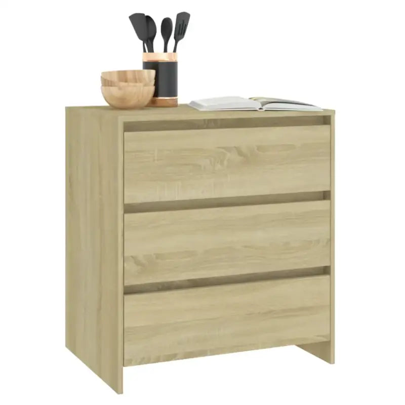 Minimalistisch dressoir van bewerkt hout met praktische opbergruimte - Dressoirs & buffetkasten