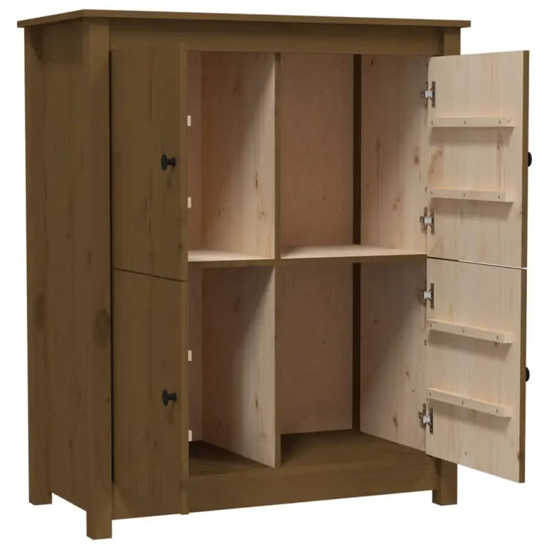 Minimalistisch dressoir van massief grenenhout voor een natuurlijk interieur - Dressoirs & buffetkasten