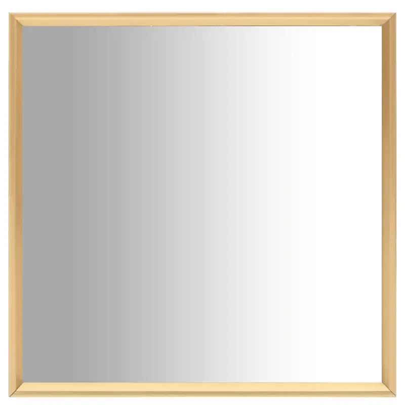 Minimalistische spiegel met glas en PVC-frame voor thuisdecoratie - Goud / 40 x 40 cm / 1 - Spiegels