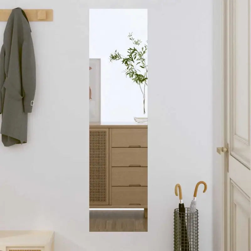 Minimalistische wandspiegel voor een ruimere uitstraling - 30 x 100 cm / 1 / zonder LED - Spiegels