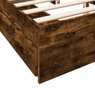 Modern bedframe met lades van bewerkt hout voor een stijlvolle slaapkamer - Bedden & bedframes
