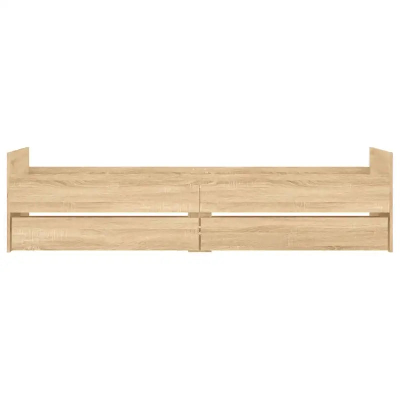 Modern bedframe met lades van bewerkt hout voor je slaapkamer - Bedden & bedframes