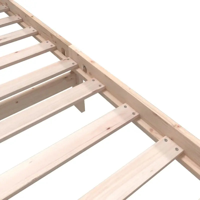 Modern houten bedframe van massief grenenhout met levering bevat - Bedden & bedframes