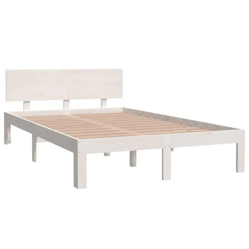 Modern houten bedframe van massief grenenhout met levering bevat - Bedden & bedframes