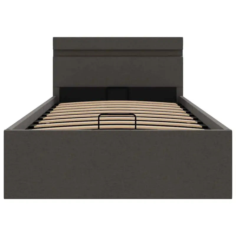 Modern hydraulisch bedframe met multiplex lattenbodem en robuuste bouw - Bedden & bedframes