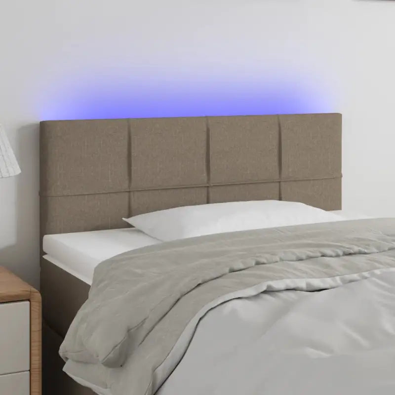 Modern LED Hoofdborden voor een stijlvolle slaapkamer uitstraling - Taupe / 90 x 5 x 78/88 cm / 1 - Hoofdborden