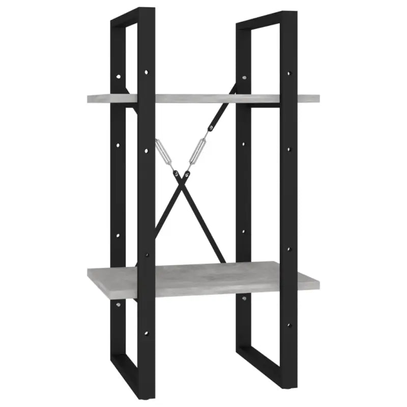 Moderne boekenkast van bewerkt hout met metalen frame inclusief levering bevat - Boekenkasten