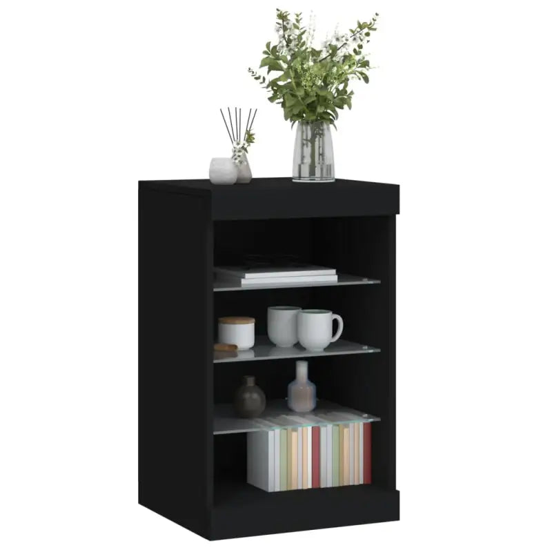 Moderne dressoir met LED-verlichting en duurzaam bewerkt hout - Dressoirs & buffetkasten