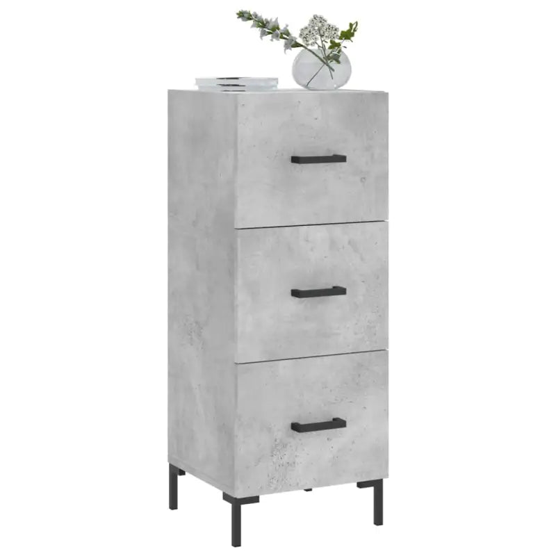 Moderne Dressoir met Metalen Poten en Behandeld Hout - Dressoirs & buffetkasten