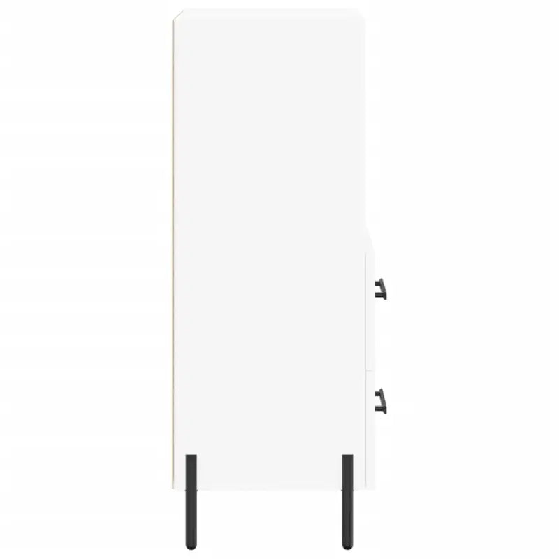 Moderne dressoir met metalen poten en bewerkt hout voor een tijdloze uitstraling - Dressoirs & buffetkasten