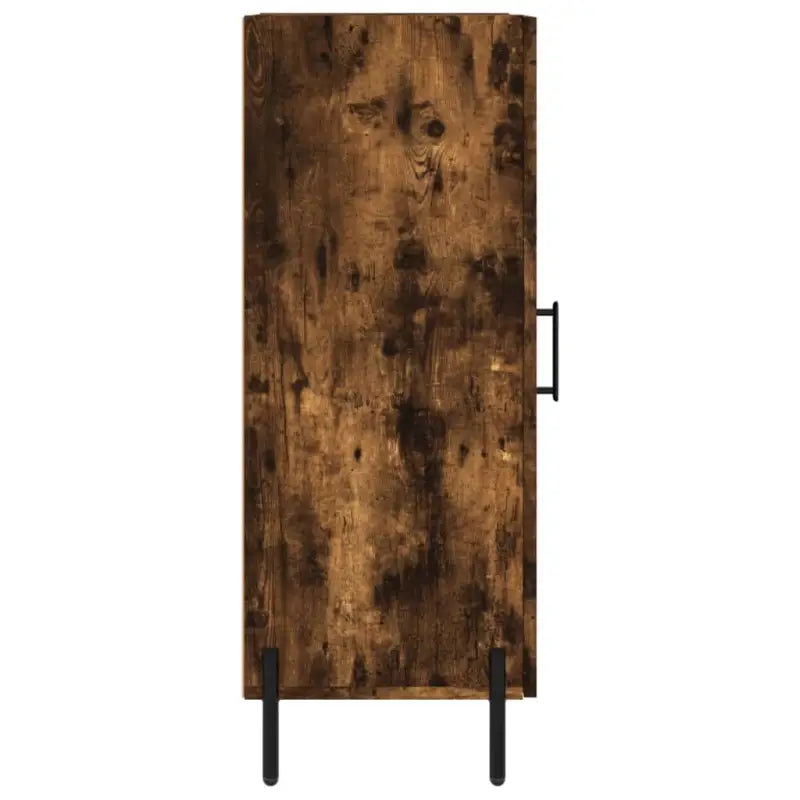 Moderne dressoir met metalen poten en gerookt eiken bewerkt hout - Dressoirs & buffetkasten