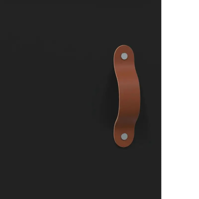 Moderne hoge kast met metalen poten van bewerkt hout - Dressoirs & buffetkasten