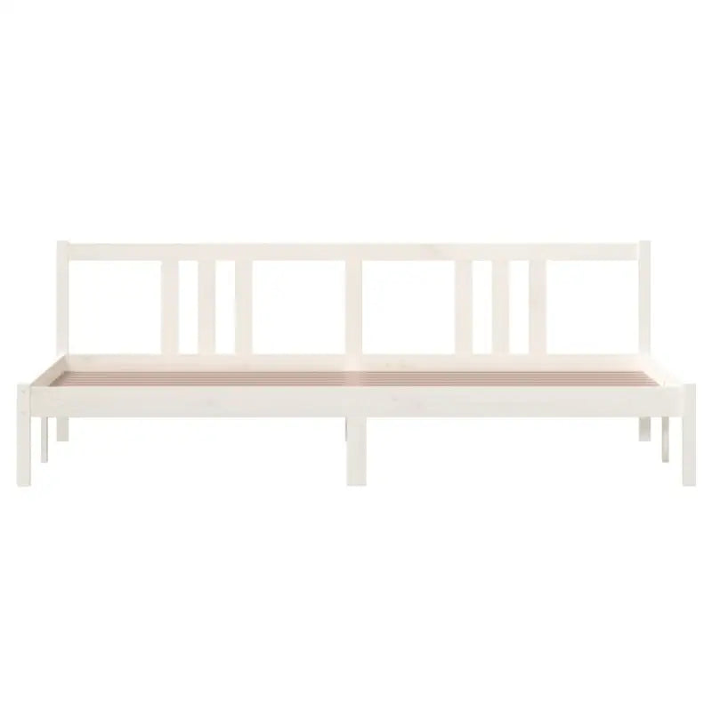 Moderne houten bedframe van massief grenenhout met levering bevat - Bedden & bedframes