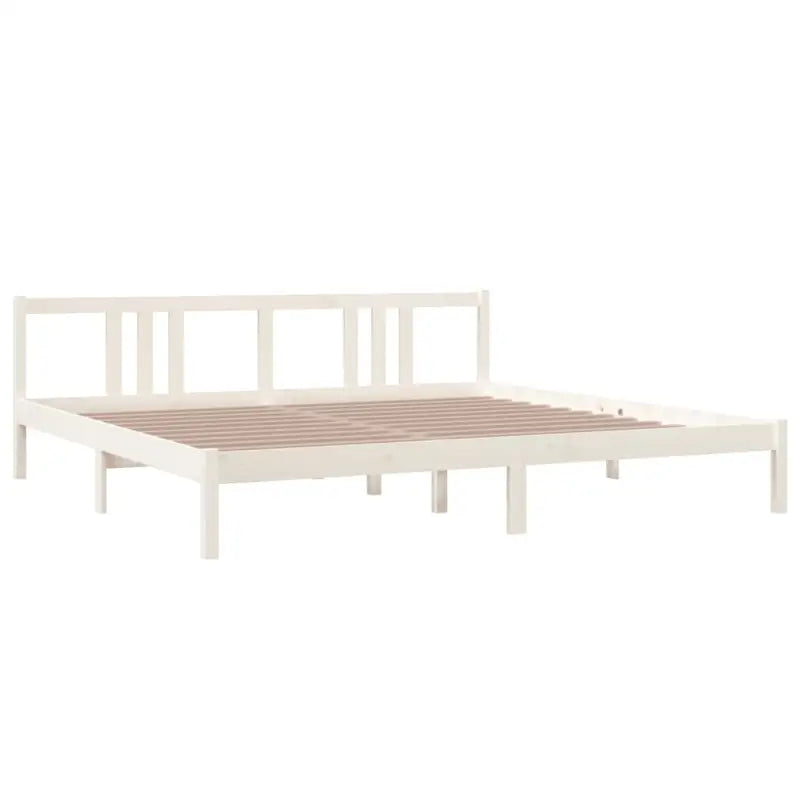 Moderne houten bedframe van massief grenenhout met levering bevat - Bedden & bedframes