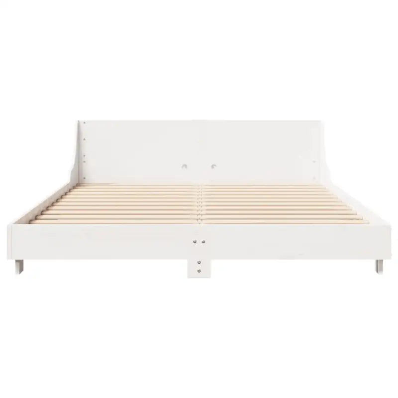 Moderne houten bedframe van massief grenenhout voor een strakke slaapkamer - Bedden & bedframes