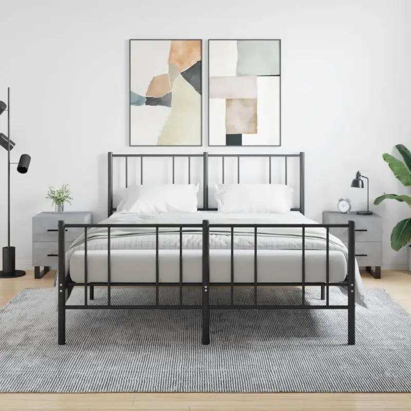 Moderne nachtkastjes van bewerkt hout met duurzame en stevige afwerking - Betongrijs / 2 - Nachtkastjes