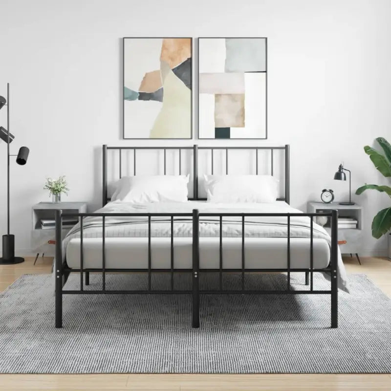 Moderne Nachtkastjes van bewerkt hout met duurzame finish - Betongrijs / 2 - Nachtkastjes