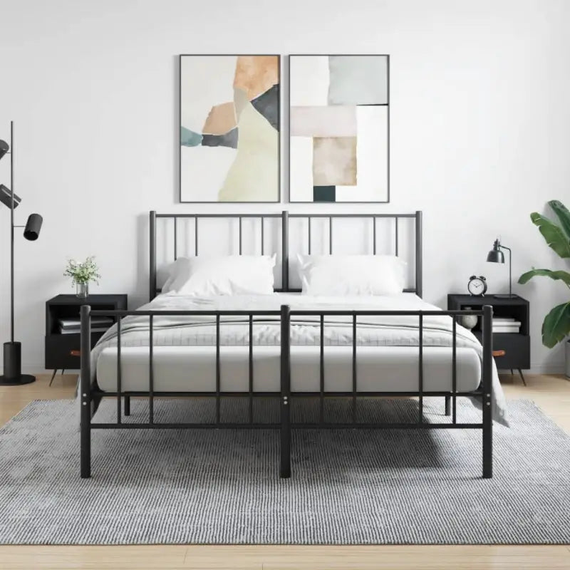 Moderne Nachtkastjes van bewerkt hout met duurzame finish - Zwart / 2 - Nachtkastjes