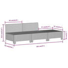 Moderne tuinset van poly rattan met comfortabele afmetingen zitting - Tuinsets