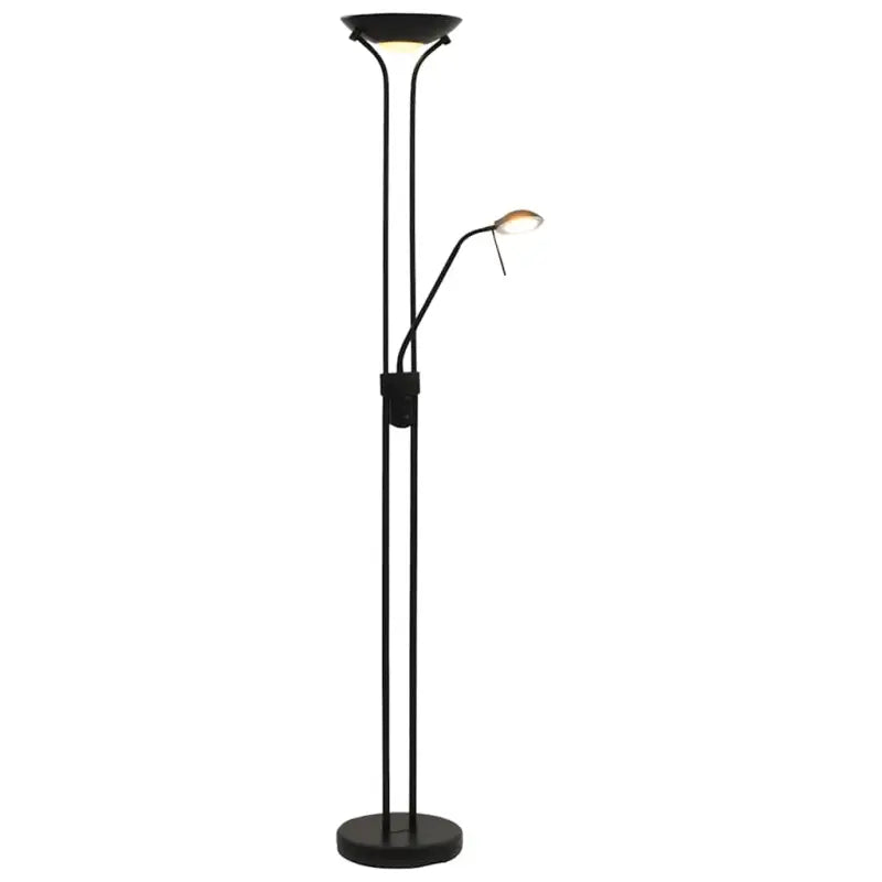 Moderne vloerlamp met dimbare LED-verlichting en elegant design - Zwart / 1 - Lampen