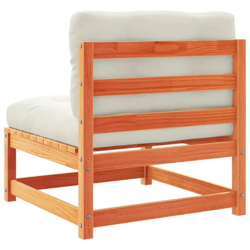 Modulair loungeset van massief grenenhout voor een comfortabele zitervaring - Tuinsets