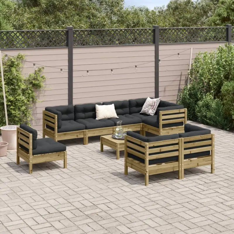 Modulair loungeset voor een comfortabele zitervaring in je tuin of terras - Tuinsets
