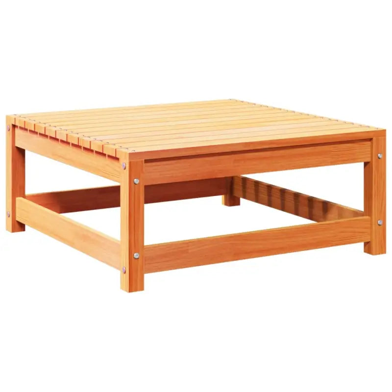 Modulair tuinset van massief grenenhout met hoog rugleuning - Tuinsets