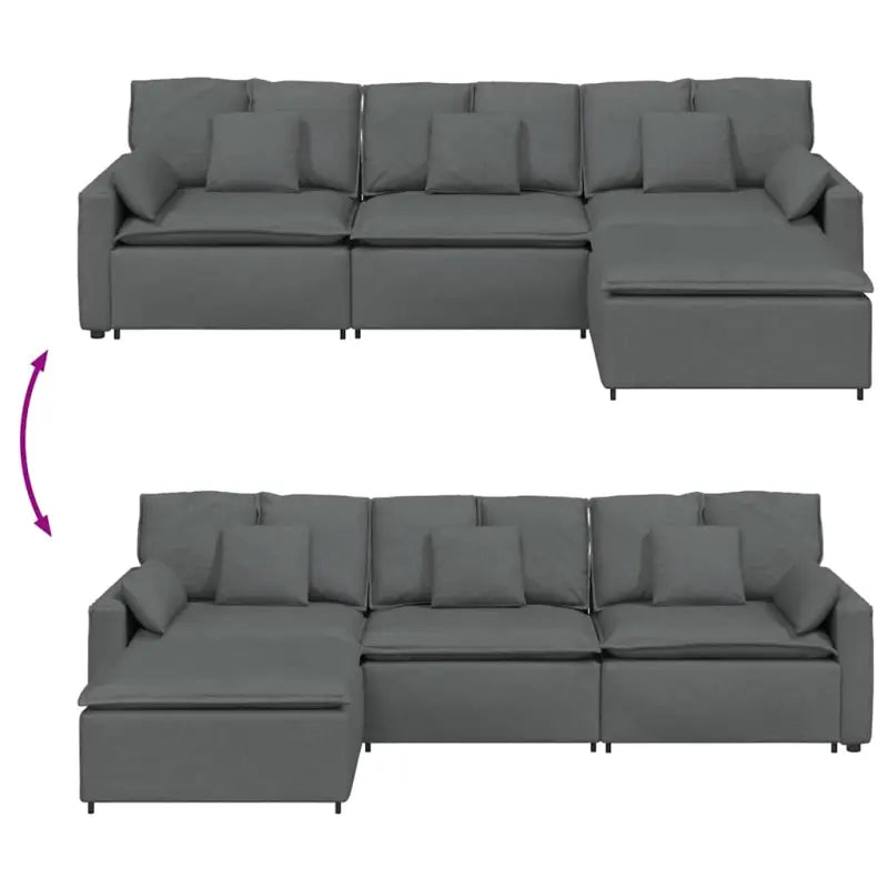 Modulaire bank met elegante ontwerpen en perfecte afmetingen voor jouw leefruimte - Bankelementen