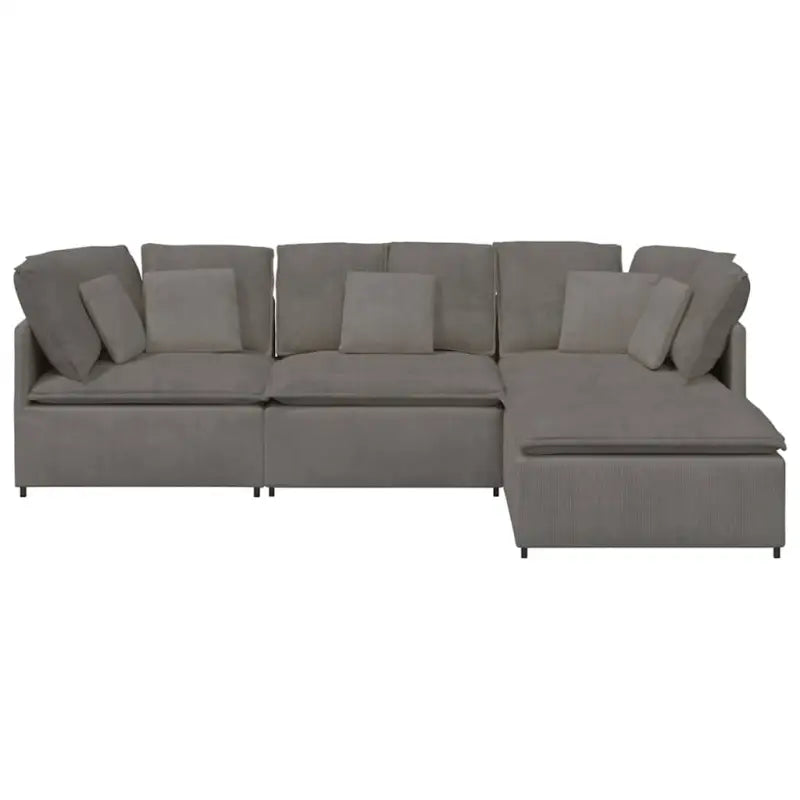 Modulaire bank met elegante vormgeving en perfecte afmetingen voor jouw woonkamer - Banken