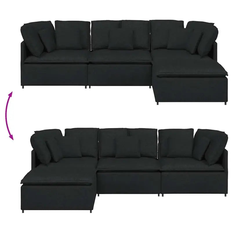 Modulaire bank met verstelbare afmetingen en elegant design voor je woonkamer - Banken