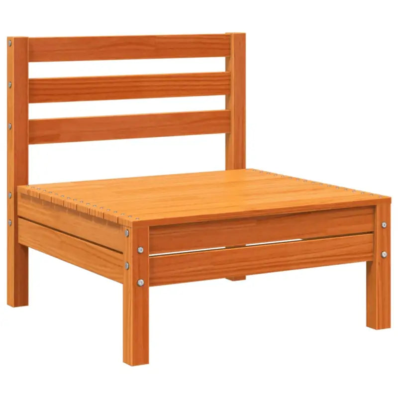 Modulaire loungeset van massief grenenhout voor comfortabele zitervaring - Tuinsets