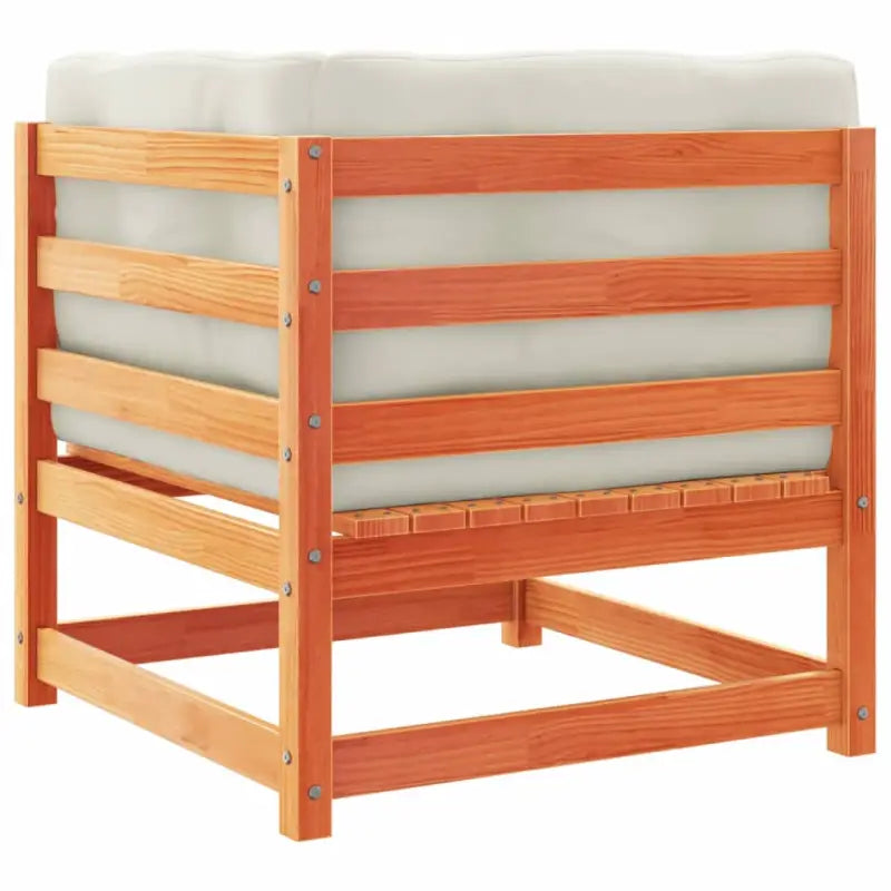 Modulaire loungeset van massief grenenhout voor een comfortabele zitervaring - Tuinsets