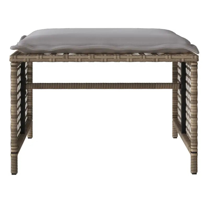 Modulaire tuinbank met beige materiaal en gepoedercoat staal afmetingen - Modulaire tuinbanken