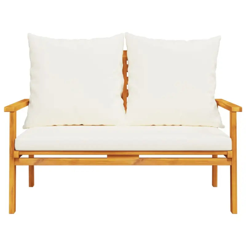 Modulaire tuinbank van massief acaciahout voor een comfortabele zitervaring - Modulaire tuinbanken