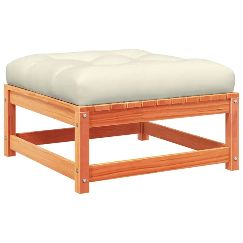 Modulaire tuinset van massief grenenhout voor een comfortabele zitervaring - Tuinsets