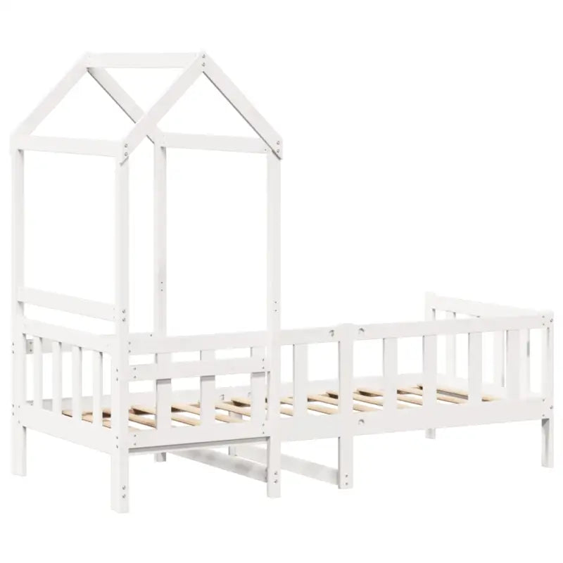 Multifunctioneel bed en bank in massief Grenenhout met open zijdeur - Bedden & bedframes