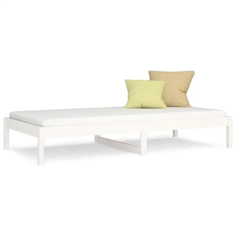 Multifunctioneel bed en bank in massief grenenhout voor slaap of lounge - Bedden & bedframes
