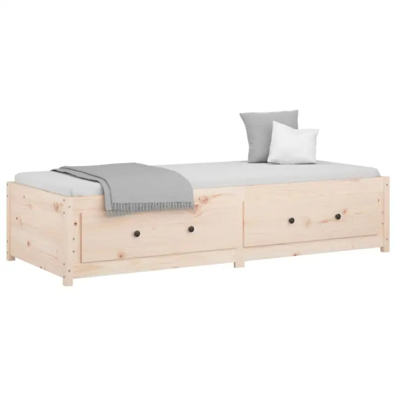 Multifunctioneel bed en bank van massief grenenhout - Bedden & bedframes