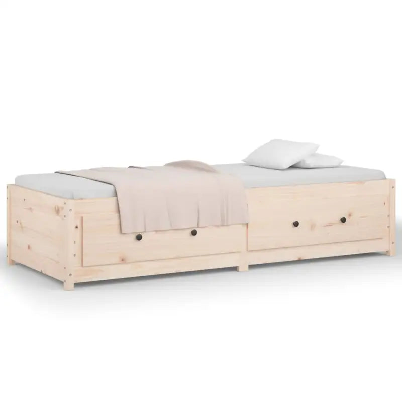Multifunctioneel bed en bank van massief grenenhout - Bedden & bedframes