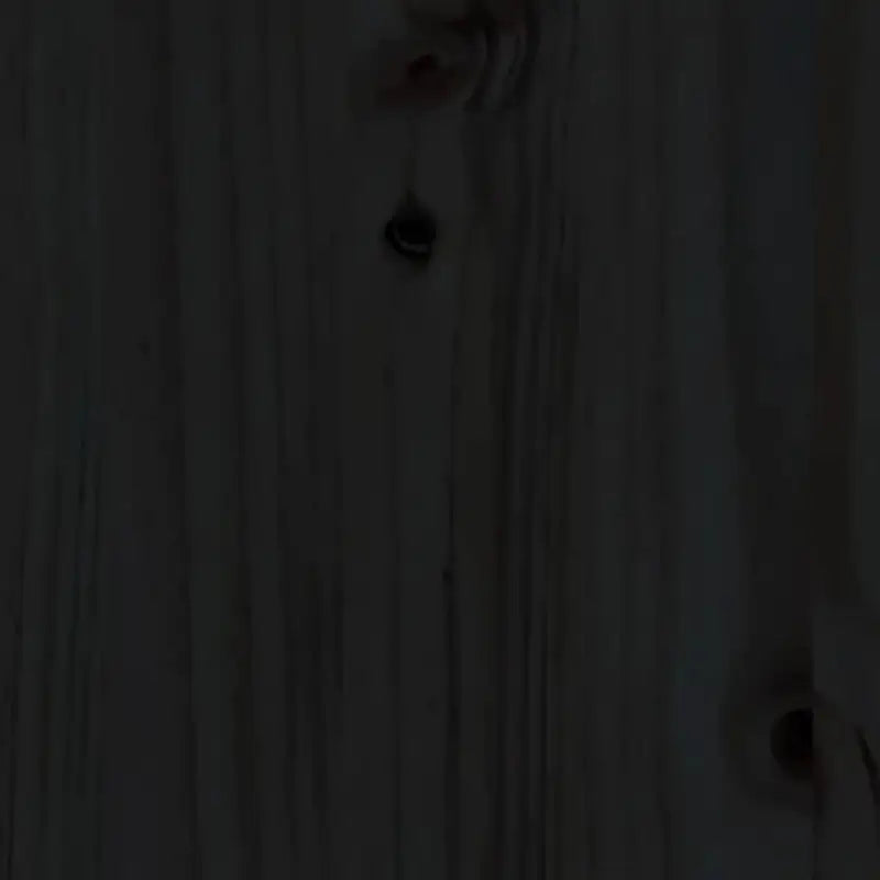 Multifunctioneel slaapbank van massief grenenhout voor slaapkamer en woonkamer - Zwart / 80 x 200 cm - Bedden &