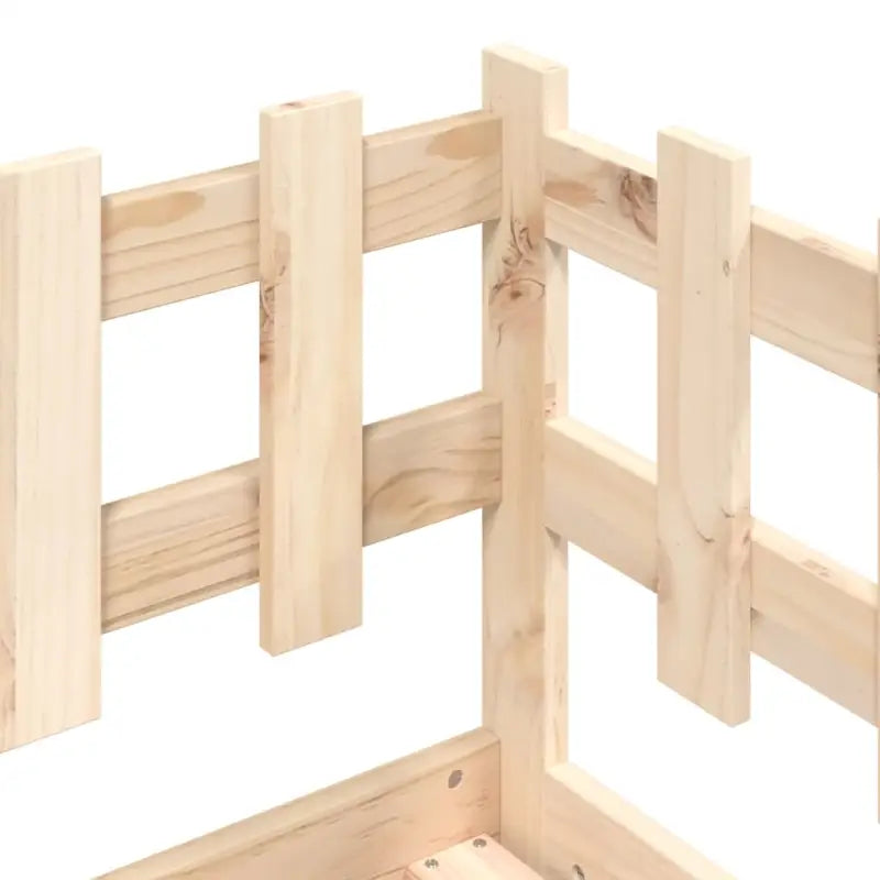 Multifunctionele slaapbank van massief grenenhout voor slaapkamer en woonkamer - Bedden & bedframes