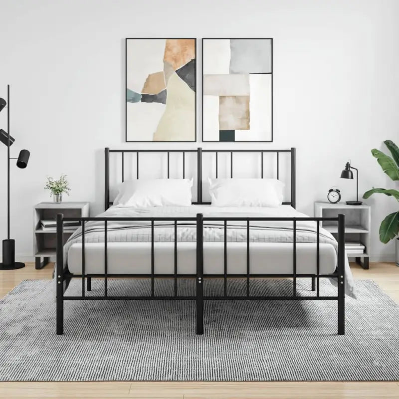 Nachtkastjes van bewerkt hout met elegant en tijdloos ontwerp - Betongrijs / 2 - Nachtkastjes