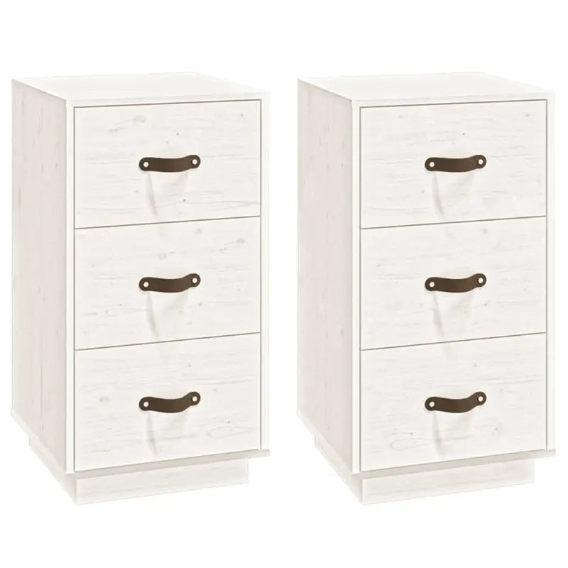 Nachtkastjes van massief grenenhout voor een natuurlijke uitstraling - Nachtkastjes