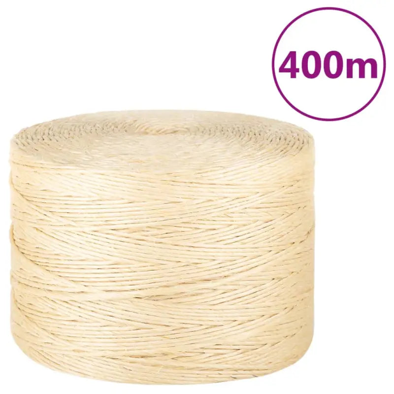 Natuurlijk sisal touw voor huishoudelijk en professionele toepassingen - 3 mm x 400 m / 1 - Touw