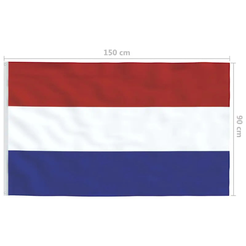 Nederlandse vlag voor tuin en evenementen van duurzaam polyester - Vlaggen & windzakken
