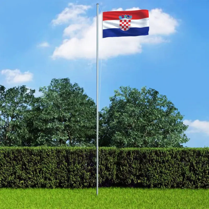 Nederlandse vlag voor tuin en evenementen van duurzaam polyester - Alleen vlag / Kroatië - Vlaggen & windzakken